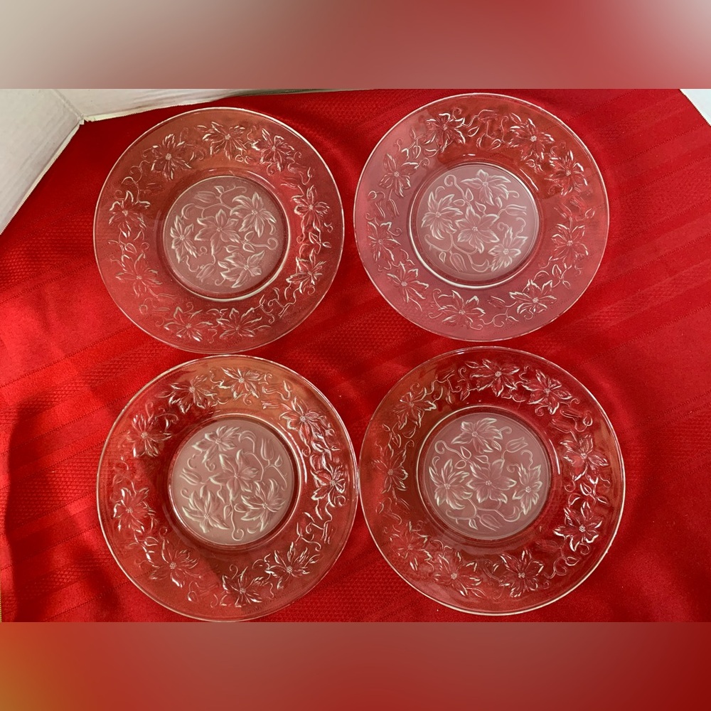 PRINCESS HOUSE Fantasia 8” Salad Lunch Dessert Plates #437 Set of 4